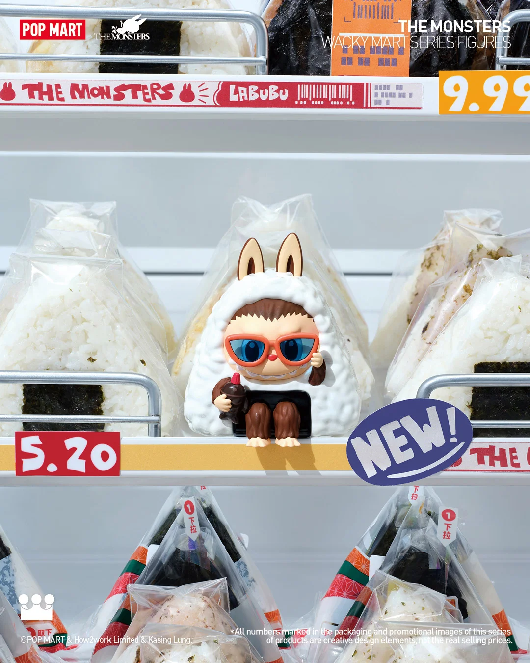 The Monsters (Labubu) Wacky Mart Series